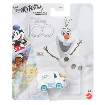 Hot Wheels Disney 100th Olaf Car Toy Vehicle
