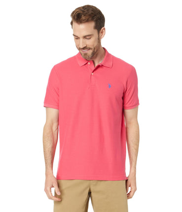 Pique Polo Shirt Supreme, Rouge Red, S