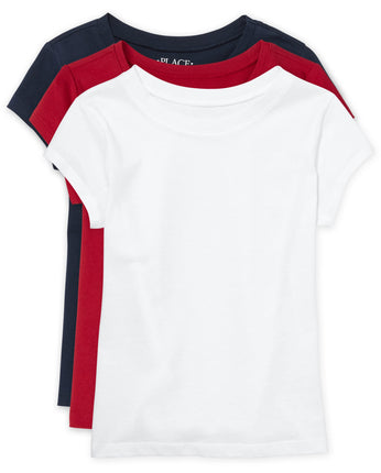 The Children's Place Girls' Short Sleeve T-Shirt,