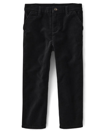 Gymboree,Boys,and Toddler Dress Pants, Onyx Velvet