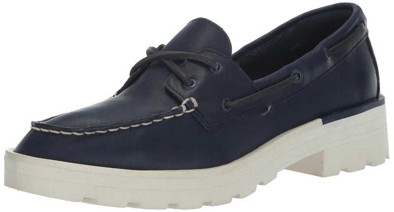 Sperry Women's Chunky Boat Shoe, Navy, 6