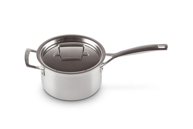 Le Creuset Tri-Ply Stainless Steel 3-Quart Covered