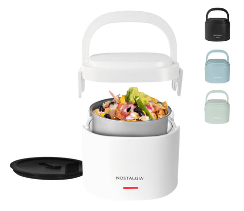 Nostalgia Portable 20-Ounce Electric Heated Lunch