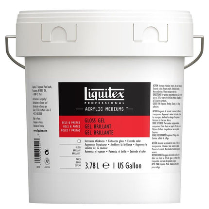 Liquitex 5736 Gloss Gel Medium, 128-Ounce (Gallon)