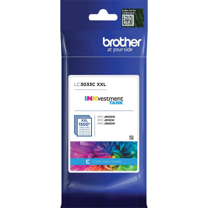 Brother Genuine LC3033C Single Pack Super High-yie