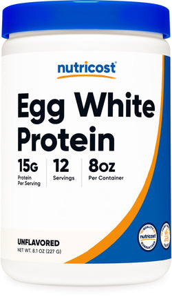 Nutricost Egg White Protein Powder 8oz (Unflavored
