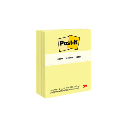 Post-it Pop-up Notes 3x5 in, 12 Pads, America's #1