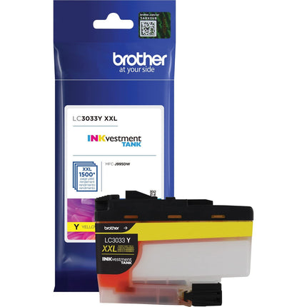 BROTHER LC3033Y Original Yellow Ink Cartridge 1 Pi