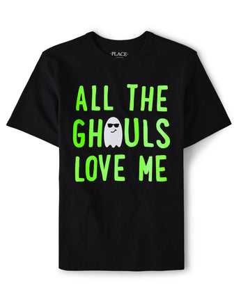 The Children's Place Boys' Short Sleeve Halloween