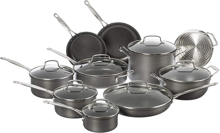 Cuisinart 17-Piece Cookware Set, Chef's Classic No