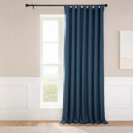 HPD Half Price Drapes Faux Linen Textured Room Dar
