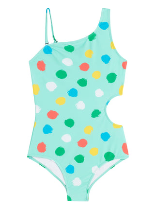 Kanu Surf Girls' Cori Beach Sport One Shoulder Sid