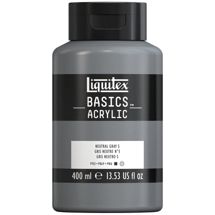 Liquitex Basics Acrylic Paint, 400ml (13.5-oz) Bot