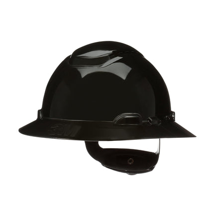 3M SecureFit Full Brim Hard Hat H-812SFV-UV, Black