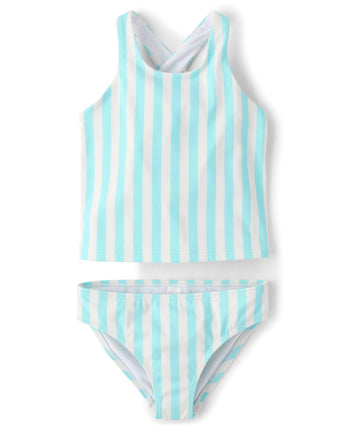 The Children's Place Girls' 2-Piece Tankini Swimsu