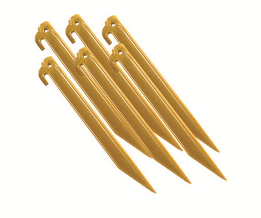 Coleman Tent Pegs, 9-Inch Long Durable Plastic Ten