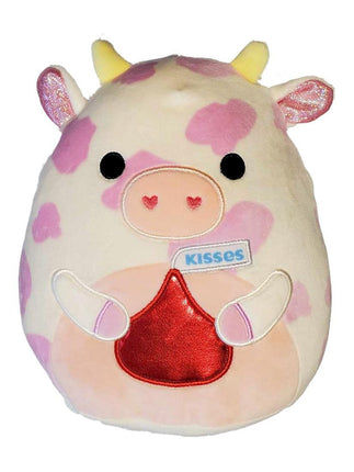 Squishmallows 8" Valentines Evangelica The Cow wit
