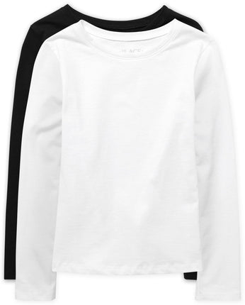 The Children's Place Girls' Long Sleeve Knits, Pac