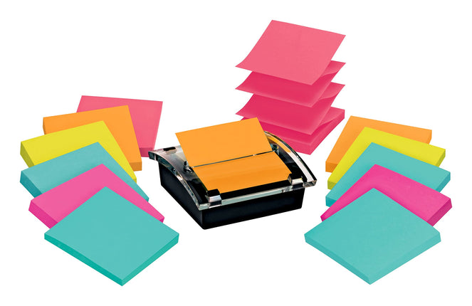 Post-it Sheet Super Sticky Note and Dispenser Valu