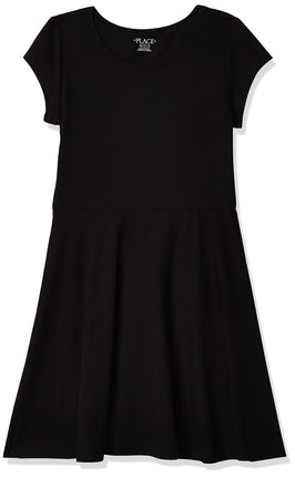 The Children's Place Girls' Big Short Sleeve Solid