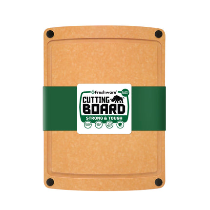 Freshware Wood Cutting Board for Kitchen, Juice Gr