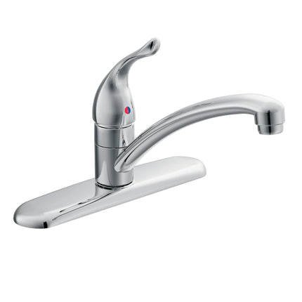 Moen 7425 Chateau One-Handle Low Arc Kitchen Fauce