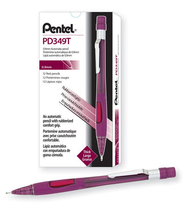 Pentel Quicker Clicker Automatic Pencil, 0.9mm Lea