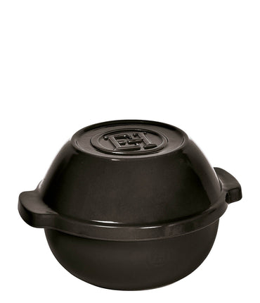 Emile Henry EH795500 Potato Pot, Ceramic, Charcoal
