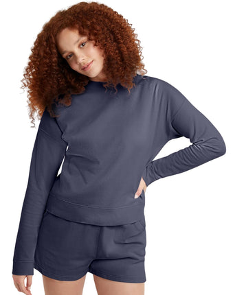 Hanes Women's Graphic, Fleece Pullover, Soft Garme
