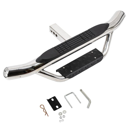 Cobra-Tek Polished Premium Drop Down Hitch Step Fi