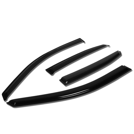DNA Motoring WVS-T2-0072 Window Vent Visor Deflect