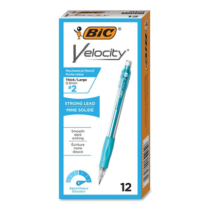 BIC - Mechanical Pencil,Refillable,Rubbergrip,.9mm