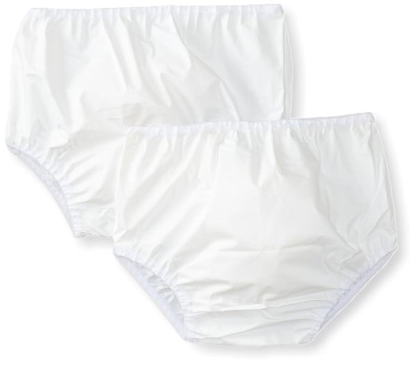 Gerber Baby-Girls White Waterproof Pants 2 Pack, W