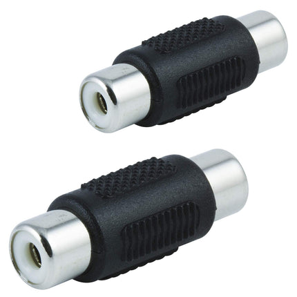 GE RCA Coupler Adapter, 2-Pack, Female-to-Female C
