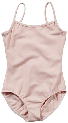 Bloch Dance Girls Plie Camisole Leotard, Light Pin