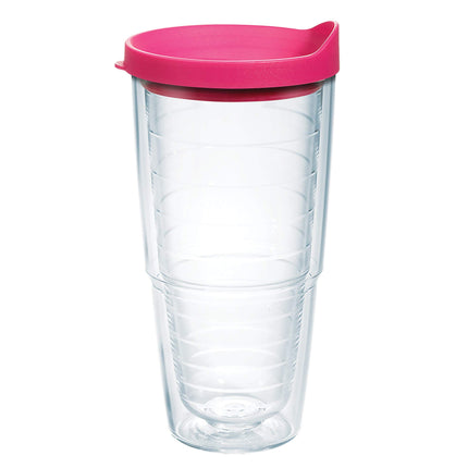 Tervis Clear & Colorful Lidded Made in USA Double