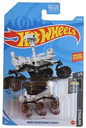 Hot Wheels Mars Perseverance Rover 1:64 Scale Whit