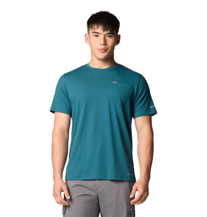 Men's Thistletown Hills Pocket Tee, River Blue Hea