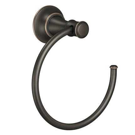 Moen DN7986BRB Ashville Towel Ring, Mediterranean