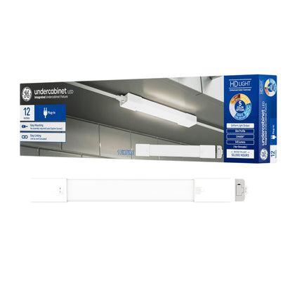 GE LED HD+ Undercabinet Light Fixture, Linkable In
