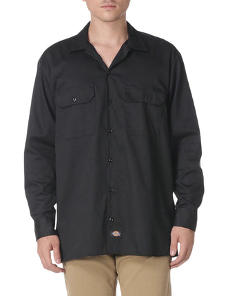 Dickies Men's Long Sleeve Flex Twill Work Shirt Bi