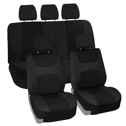 FH Group Automotive Seat Covers Black Universal Fi