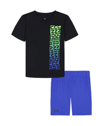 Under Armour UA MESH SHORT SET, BLACK, 24M, Black,