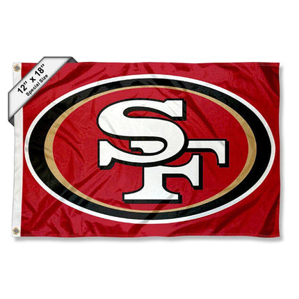 WinCraft San Francisco 49ers Boat and Golf Cart Fl