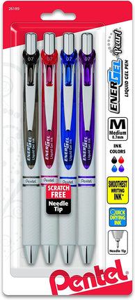 Pentel Energel Pearl Retractable Liquid Gel Pen .7