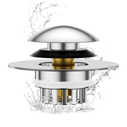Geyrut YG-001 Bathtub Stopper, Silver