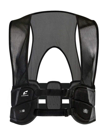 CHAMPRO Air Tech 3 Adult Rib Vest (Black, Large)