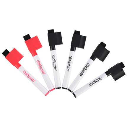 GoSports Dry Erase Coaches Board with 2 Dry Erase