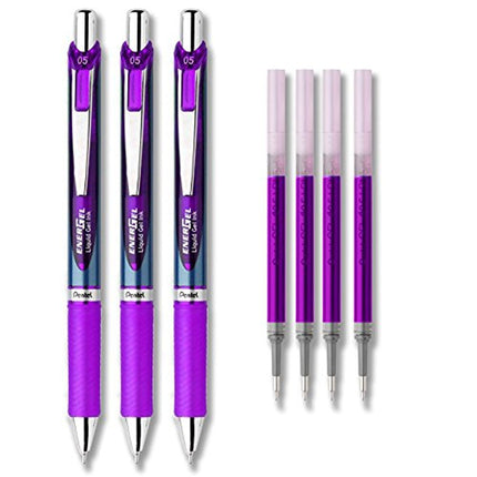 Pentel EnerGel Deluxe RTX Liquid Gel Ink Pen Set K