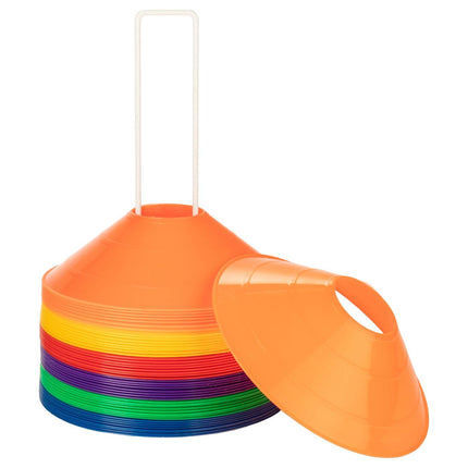 Champion Sports SCXSET Saucer Field Cone Set, Mult